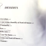 dolci - desserts